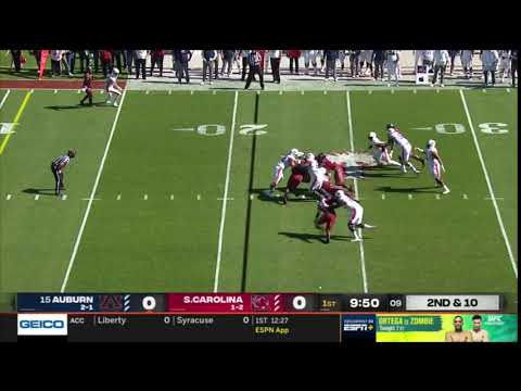2020 USC vs Auburn - Keir Thomas Sack