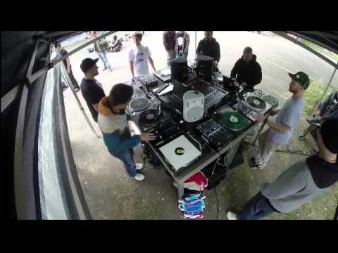 Freestylescratching @ Double Trouble - Graffiti + Turntablism Jam