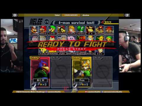 Elements Casino's Melee Challenge - Singles - L16th - Yakal vs dieslow