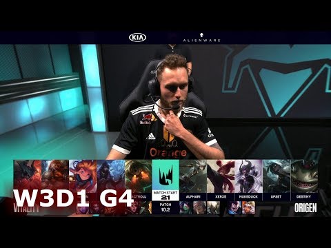 Vitality vs Origen | Week 3 Day 1 S10 LEC Spring 2020 | VIT vs OG W3D1