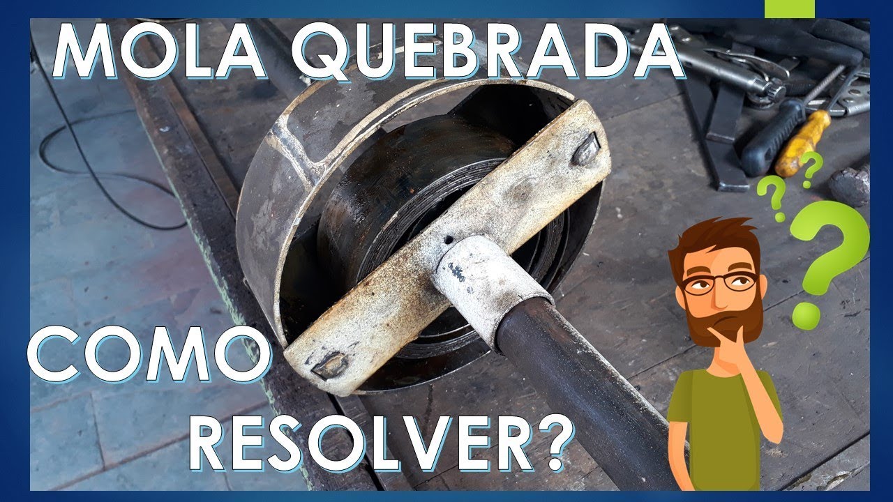 COMO RECUPERAR BOBINA DE PORTA DE ENROLAR