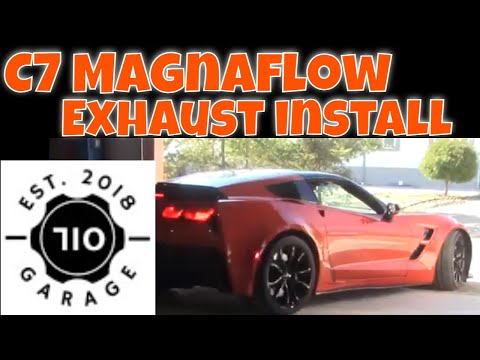 Magnaflow Corvette C7 Exhaust Install