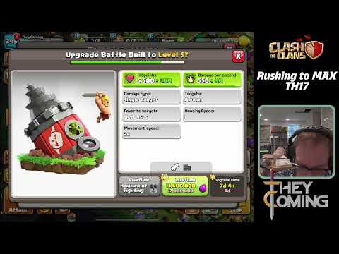 TH17 Farm + War Attacks - Clash of Clans
