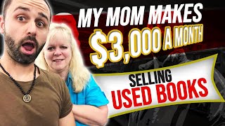 How My 64- Year-Old Mom is Making $3,000 a Month Selling Used Books on Amazon From Thrift Stores