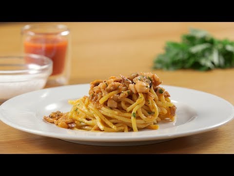 Video-Ricetta dei Tonnarelli ai Frutti di Mare di Italiani a Tavola