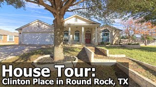 MLS House Tour: 3112 Clinton Place in Round Rock, TX - Corner Lot With Backyard Oasis