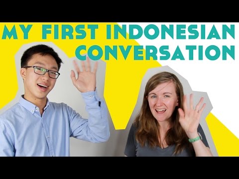 My First Indonesian Conversation After 1 Month of Study!║Lindsay Does Languages Video
