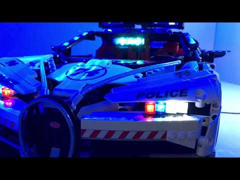 Bugatti Chiron Police Car Edition
