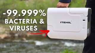Delicious! Battery Powered RO Water Filter (ITEHIL) Removes 99.999% of Bacteria & Virus