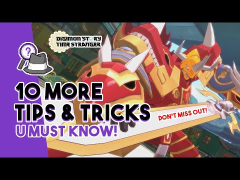 10 MORE Must Know Digimon Story: Time Stranger Tips and Tricks!