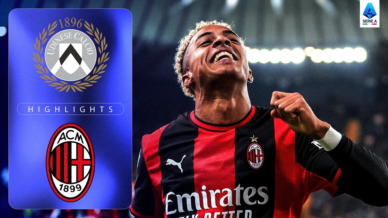 Pulisic and Hutchinson Shine in Udine | UDINESE-MILAN | HIGHLIGHTS | Serie A 2026/27