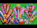 Top 5 Satisfying Video ASMR Lollipops Chocolate And Gummy Candy Unboxing Video Most Popular Candy