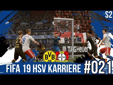 FIFA 19 HSV Karriere #021 - Zwei starke Gegner! vs. Dortmund + Leverkusen