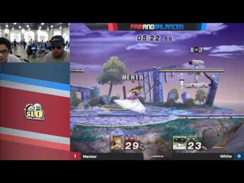 “Fair and Balanced Arcadian” - Mentor (Zelda) v. White (ROB) - Losers R2