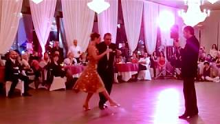 Julio Balmaceda & Virginia Vasconi. Live Guitar by Grisha. Seattle Tango Magic 2018