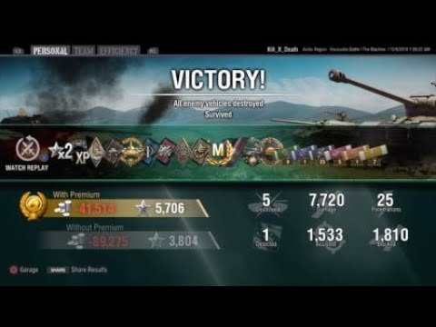 World of Tanks PS4 - The Machine Ace Tanker