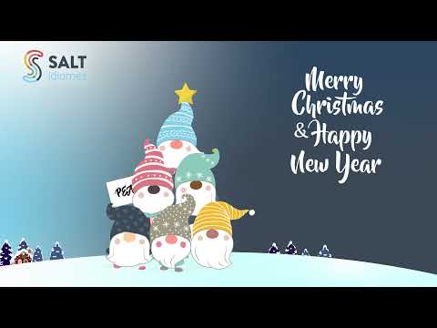 Merry Christmas | Bon Nadal 2021 - Salt idiomes