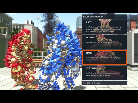 Knack 2 | 2 Player Chapter 1-2 (PS5) co-op Gameplay, Game Mode Hard