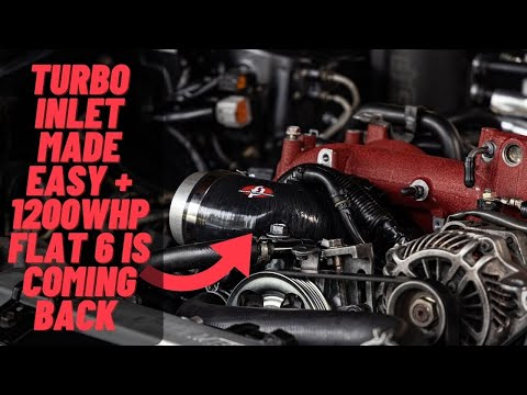 FP 84MM Turbo Inlet Install Made Easy + 1200WHP Flat 6 Is coming back!