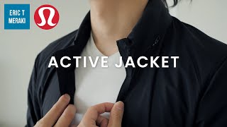 [LULULEMON HAUL]  Men's Active Jacket Review | Info & Fit Guide