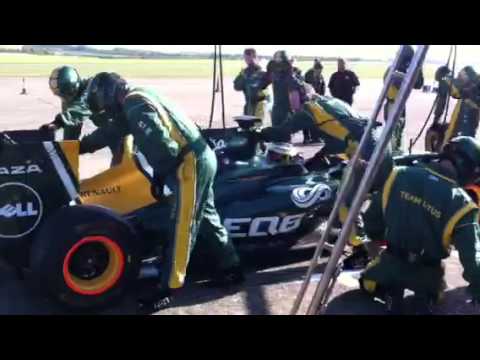 Ricardo Teixeira F1 Lotus Test Duxford
