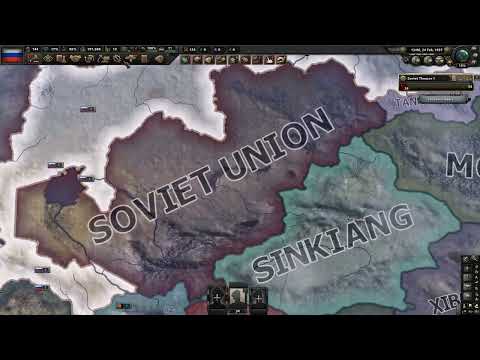 HOI4 Soviet Union, Winning 2nd Russian Civil war as the Whites by May 1937 (No commentary, unedited)