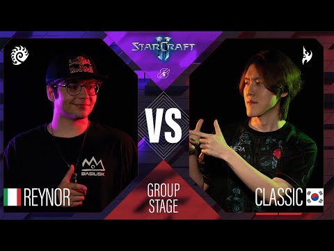 Reynor vs. Classic // Gamers8 featuring StarCraft  // Group Stage