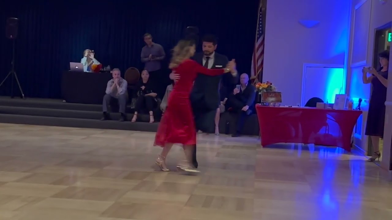 Video thumbnail for Cristian Correa and Katya Diamond at Milonga LAX 1/2