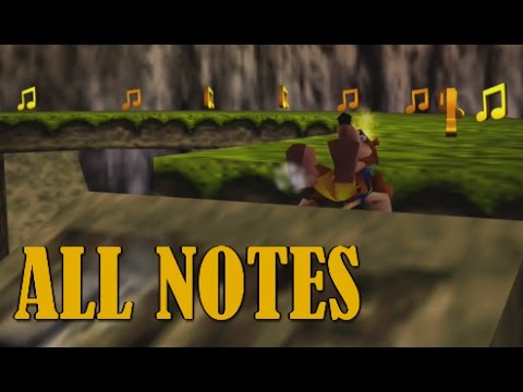 Banjo-Kazooie - All Music Notes