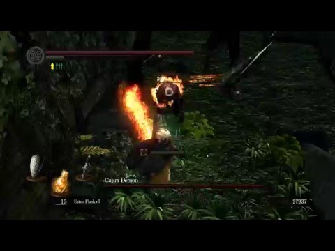 Dark Souls - NG+ All Bosses - Solo // 04 : Capra Demon
