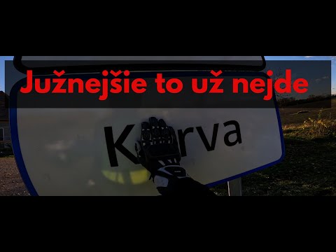 NAJJUŽNEJŠÍ BOD SLOVENSKA, Rímsky tábor, Výhliadková veža - [MOTO-TRIP-VLOG]