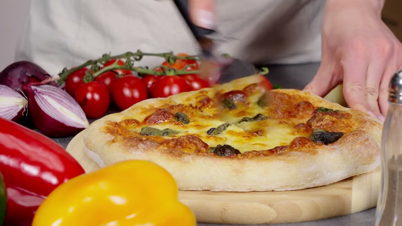 Cuptor electric pentru pizza Biovita MARCO, 1850 W, 450°C maxim, 12 L, încălzire dublă