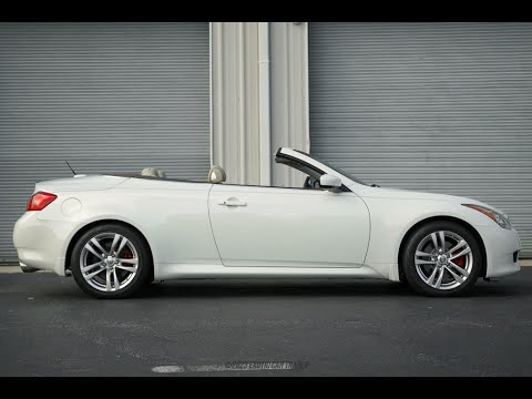 2009 Infiniti G37 Convertible Walk-around Video