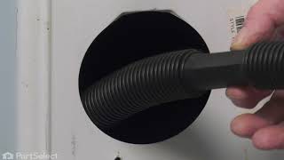 Whirlpool Washer Repair: How to Replace the Corrugated Drain Hose (Whirlpool # WP22003410)