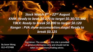 Stock watch  8th 22nd August