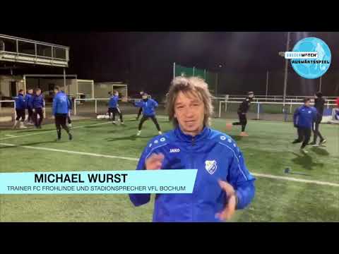 Michael Wurst lädt euch zu unserem Auswärtsspiel beim FC Frohlinde am 09.02 ein!