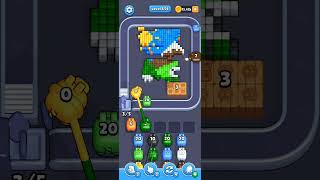 Pixel flow level 654