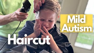 Simon Get's a Professional Haircut!