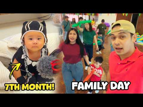 FIRST FAMILY DAY CELEBRATION NI RABBI SA SCHOOL + 7TH MONTH NI JAXXON | Jacq Tapia
