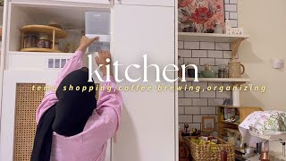 Homebody life • shop all 6 items from TEMU for RM50, kitchen organizing, coffee brew in 5 minutes 🌻✨