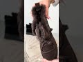 Угги женские замшевые мех 593483 Коричневый Відео