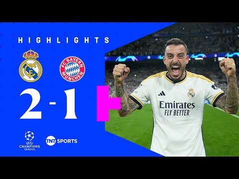 Los Blancos Hero Joselu! 🤩 | Real Madrid 2-1 Bayern Munich | Champions League Semi-Final Highlights
