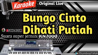 Download lagu Bungo Cinto Dihati Putiah || Karaoke Minang Lamo Nada Wanita (HD Versi Live mp3