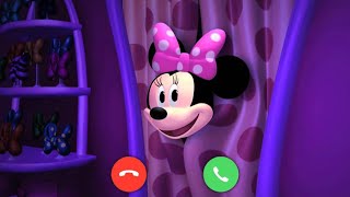 Incoming call from Minnie Mouse