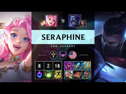 Seraphine Support vs Shen - NA Master Patch 25.06