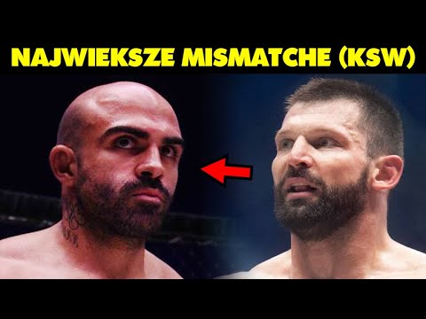 6 NAJWIĘKSZYCH MISMATCHY W HISTORII KSW (KOŁECKI VS SZOSTAK) | MMAPUNCH