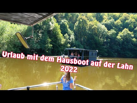 Teaser Urlaub auf der Lahn mit dem Hausboot - Hausboottour 2022