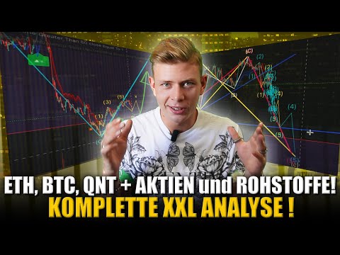 XXL ANALYSE zu ALLEM WAS DU WISSEN MUSST! CRYPTO & AKTIEN & ROHSTOFFE!