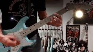 Guitar Cover - Breakin Down - Skid Row - Sebastian Bach - 1986 Kramer Focus 3000