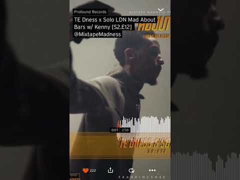 Solo ldn mad about bars